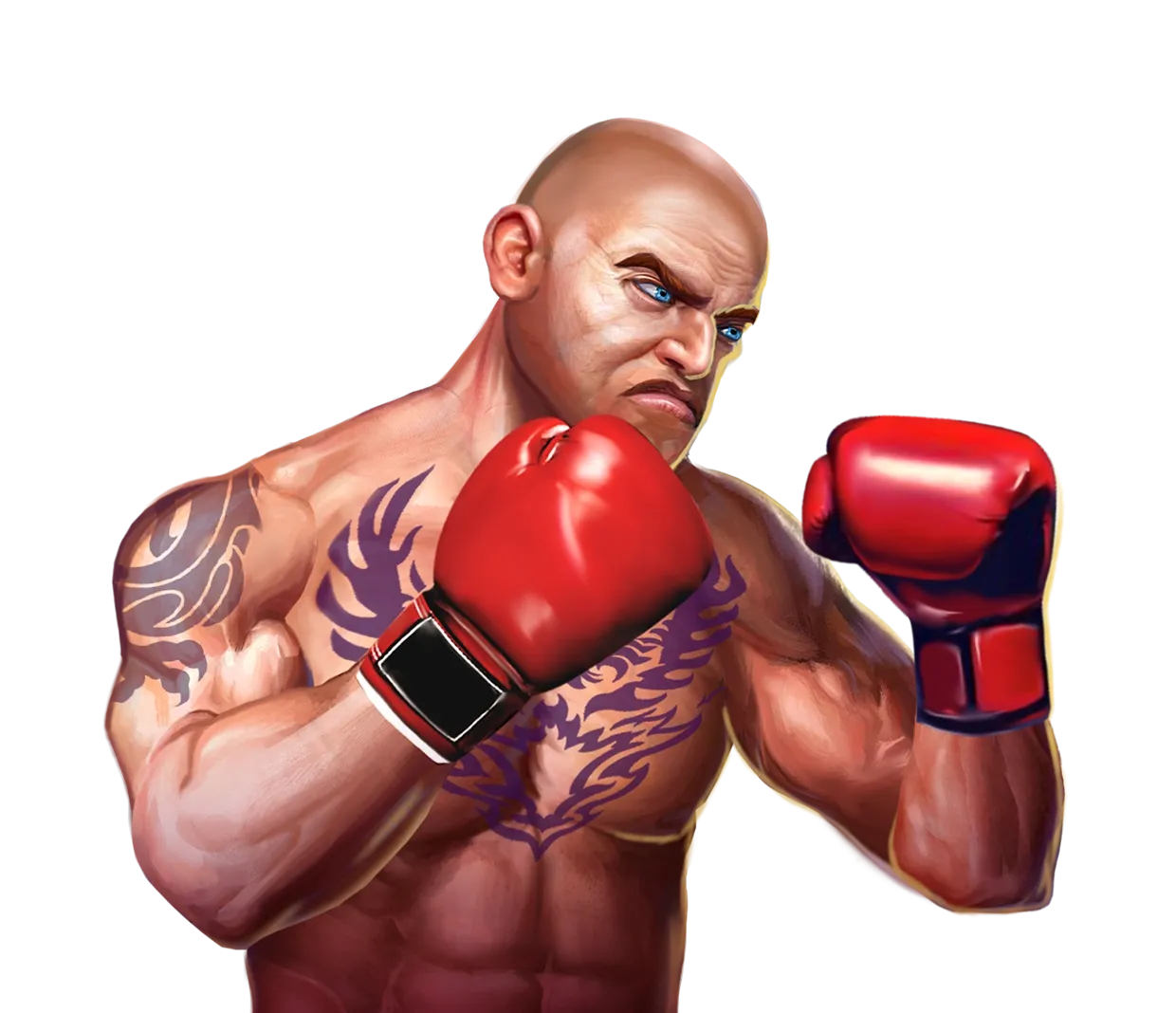 Lucky Punch Megaways hero character